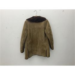 Two sheepskin jackets, one ladies jacket size 12, by Nurseys, and a gentleman's jacket by Baily's   