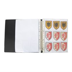 Collection of East German and West German Military cloth insignia, approximately one hundred and eighty three cloth and bullion badges, circa.1950-60
