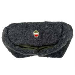  Three Russian Soviet style military hats 