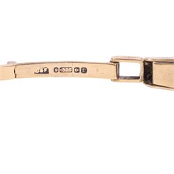 Rotary 9ct gold manual wind wristwatch and a Waverley 9ct gold wristwatch, both on 9ct gold bracelet, hallmarked