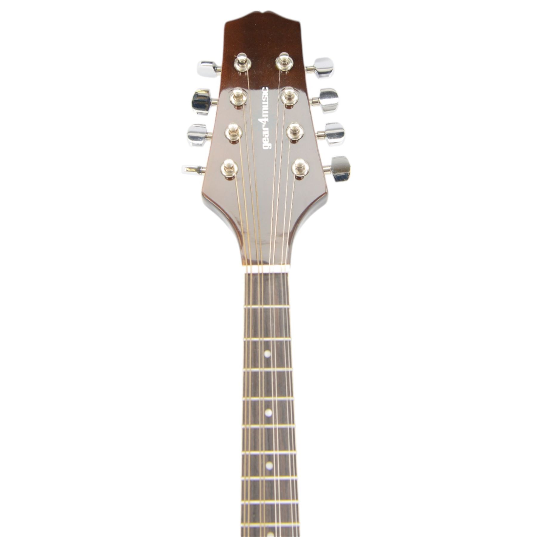Modern Gear 4 Music mandolin, model no. MA10Vs, in fitted canvas case with reference book