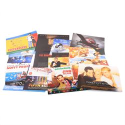 Collection of mostly 2000s and later small film posters, including The Bourne Supremacy, L...
