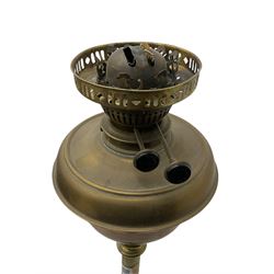 Brass oil standard lamp