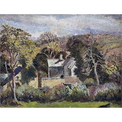 M Gainland (British Mid-20th century): North Wales Landscape, oil on canvas signed, titled verso 35cm x 45cm