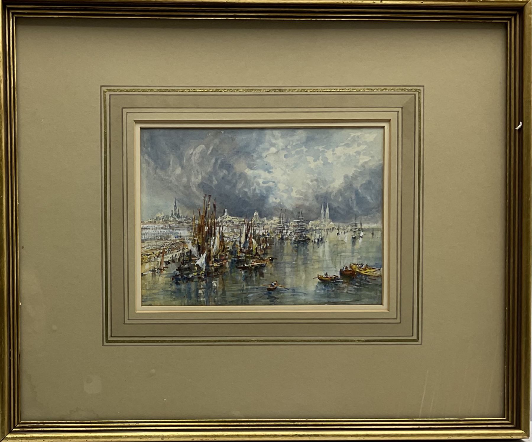 Mary Weatherill (British 1834-1913): Venice, watercolour unsigned 15cm x 20cm