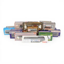 Twenty-six 00 gauge goods wagons, with examples by Dapol, Lima, Mainline and Airfix etc, all boxed
