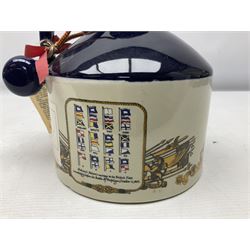 Pussers, British Navy rum, 1 litre, 95.5 proof, in a ceramic flagon