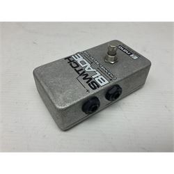 Electro Harmonix Nano Holy Grail guitar pedal and an Electro Harmonix Switch Blade channel selector