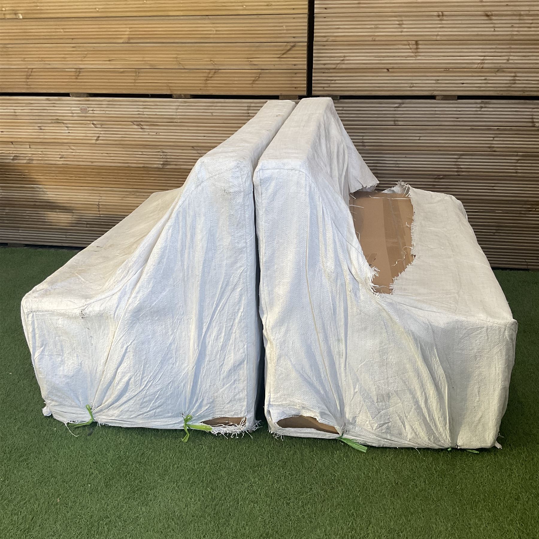 Job lot of American diner furniture, including stools, stainless steel tables, Set of six of american diner style two seater leather diner benches and other - THIS LOT IS TO BE COLLECTED BY APPOINTMENT FROM DUGGLEBY STORAGE, GREAT HILL, EASTFIELD, SCARBOROUGH, YO11 3TX