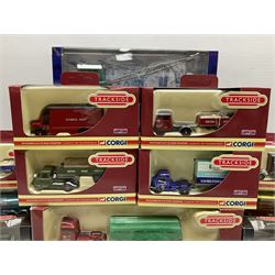 Corgi Trackside '00' scale die-cast models including eighteen limited edition, Ruston Bucyrus 19 Crane and others, all boxed (41)