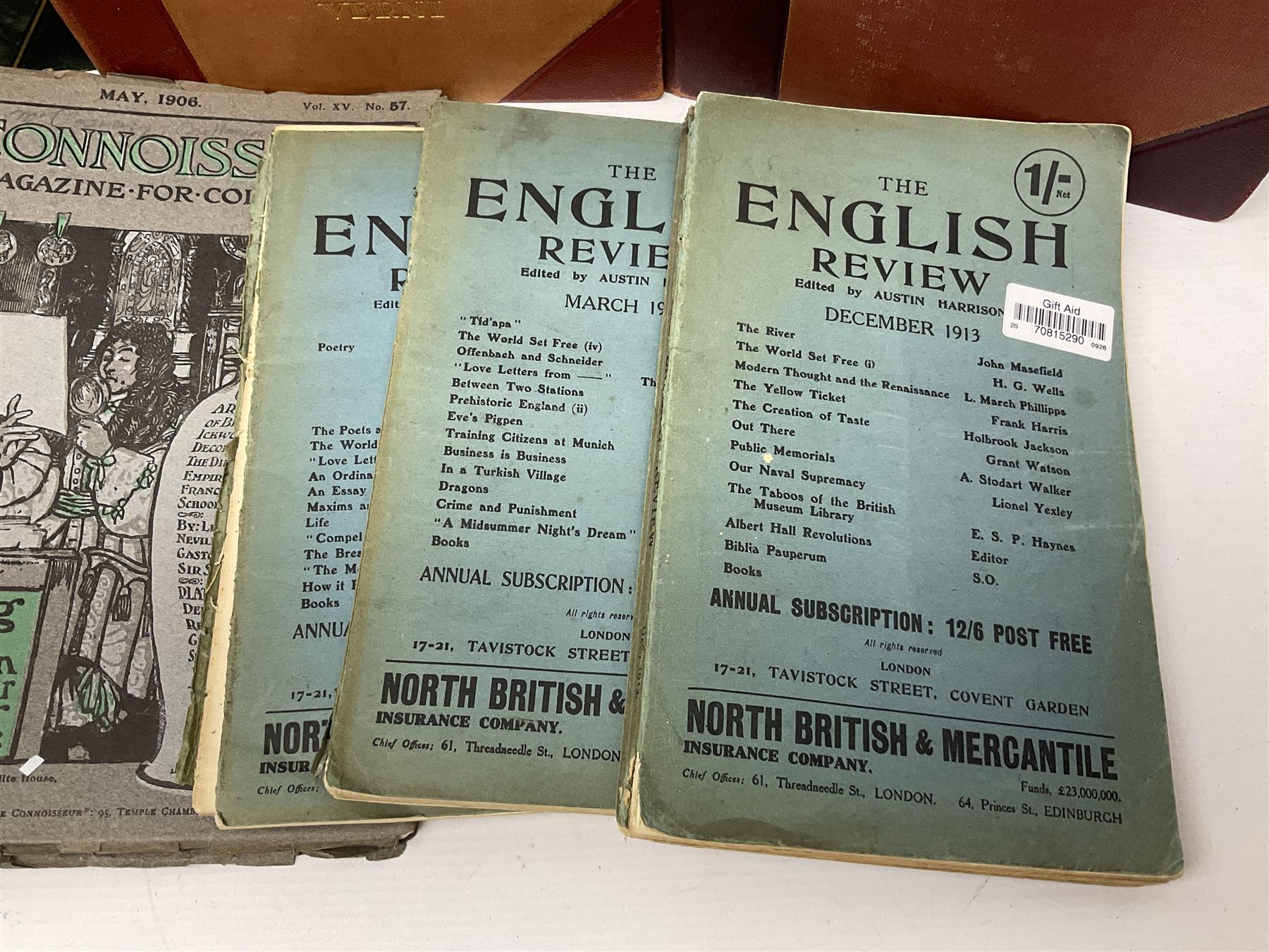 Collection of books, to include G A Foan; The Art and Craft of Hairdressing, M Verni; Modern Beauty Culture, E L Raymond; Sights and Scenes of the World and Gill & Briggs; The History of Birmingham in two vols, together with six copies of Connoisseur Magazine and three copies of The English Review 