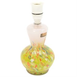Four Strathearn glass table lamp bases, tallest H27cm 