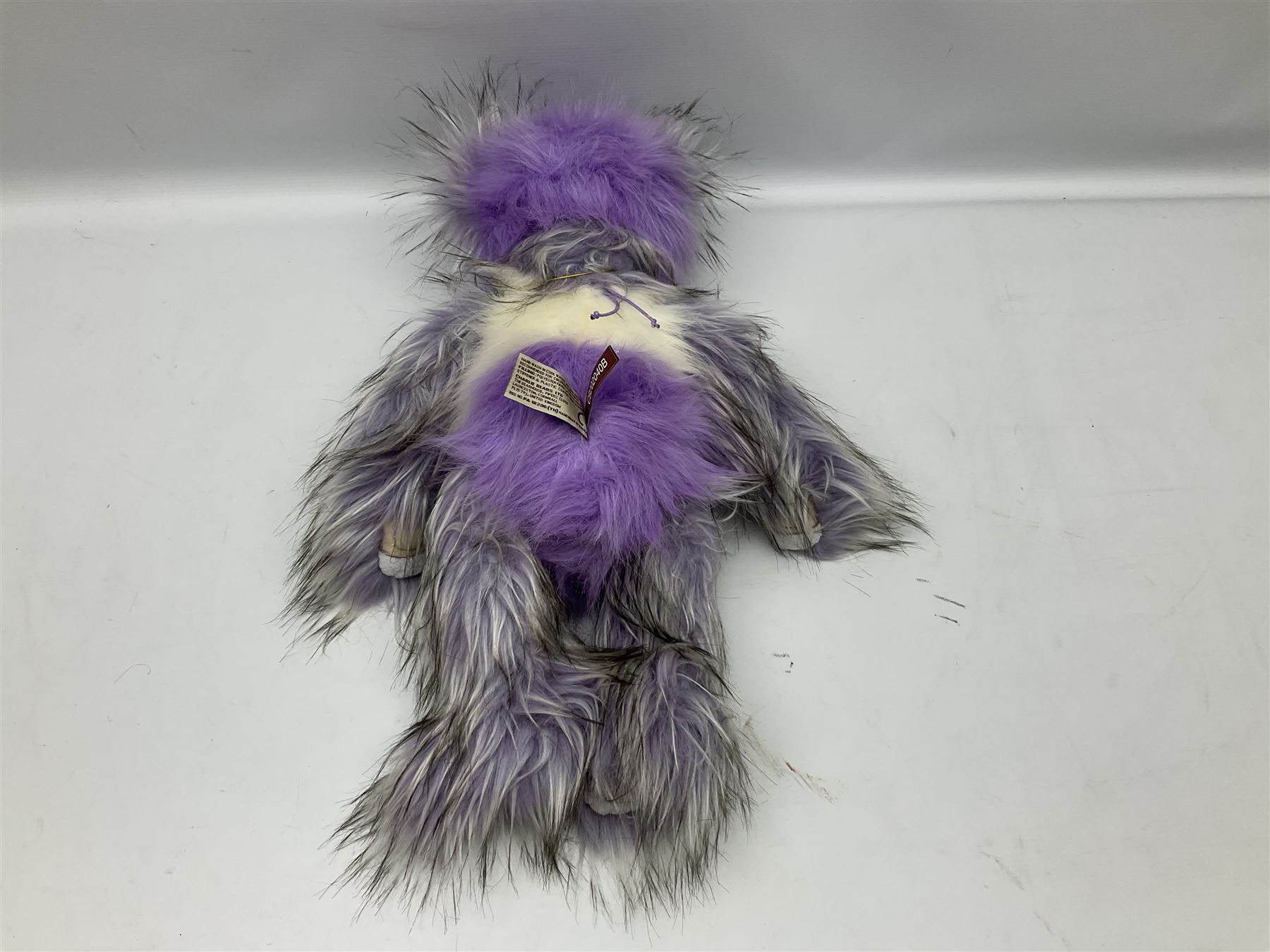 Three Charlie Bears, comprising limited edition Aunt Bibi CB205241O, 157/3000, Teresa CB212129C, and Soda Pop CB202040B, both designed by Isabelle Lee, all with tags 