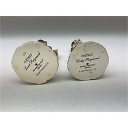 Border Fine Arts Lord Reynard, model no.A7653 and Lady Reynard, model no.A7654, H19cm