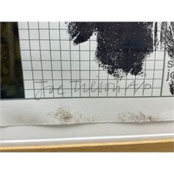 Joe Tilson (British 1928-2023): 'Four Elements - Mudra', artist's proof screenprint and collage signed in pencil 51cm x 60.5cm