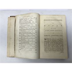 Samuel Johnson; The Works of Samuel Johnson, new edit ten volumes, T Longman London 1792
