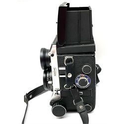 Mamiya C330 camera with Mamiya-Sekor ‘1:4.5 f=55mm’ lens, Mamiya-Sekor DS ‘1:3.5 f=105mm’ lens and Mamiya-Sekor SUPER ‘1:4.5 f=180mm’ lens