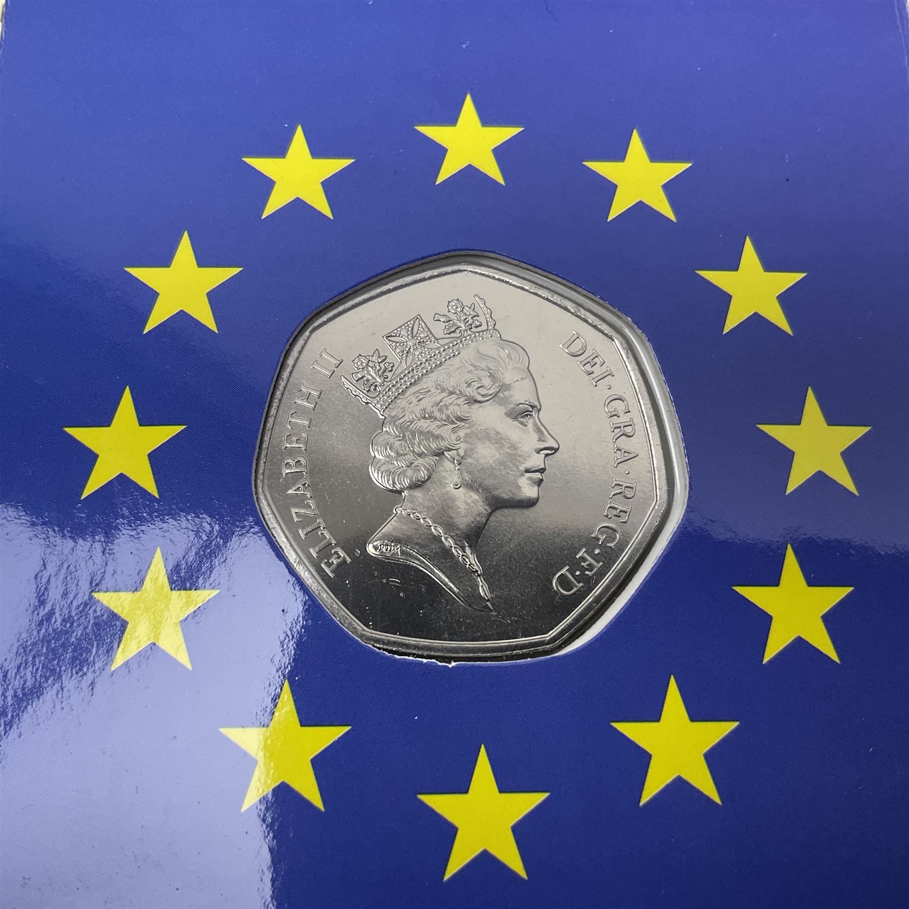The Royal Mint United Kingdom 1992 and 1993 brilliant uncirculated coin collections, both including dual dated 1992/1993 EEC fifty pence coin, in card folders