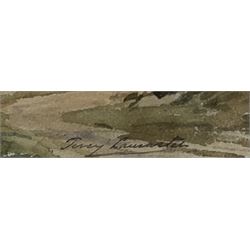 Percy Lancaster (British 1878-1951): River Landscape, watercolour signed 22cm x 31cm