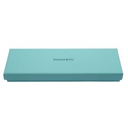 Tiffany & Co silver ballpoint pen, stamped 925, boxed with pouch 