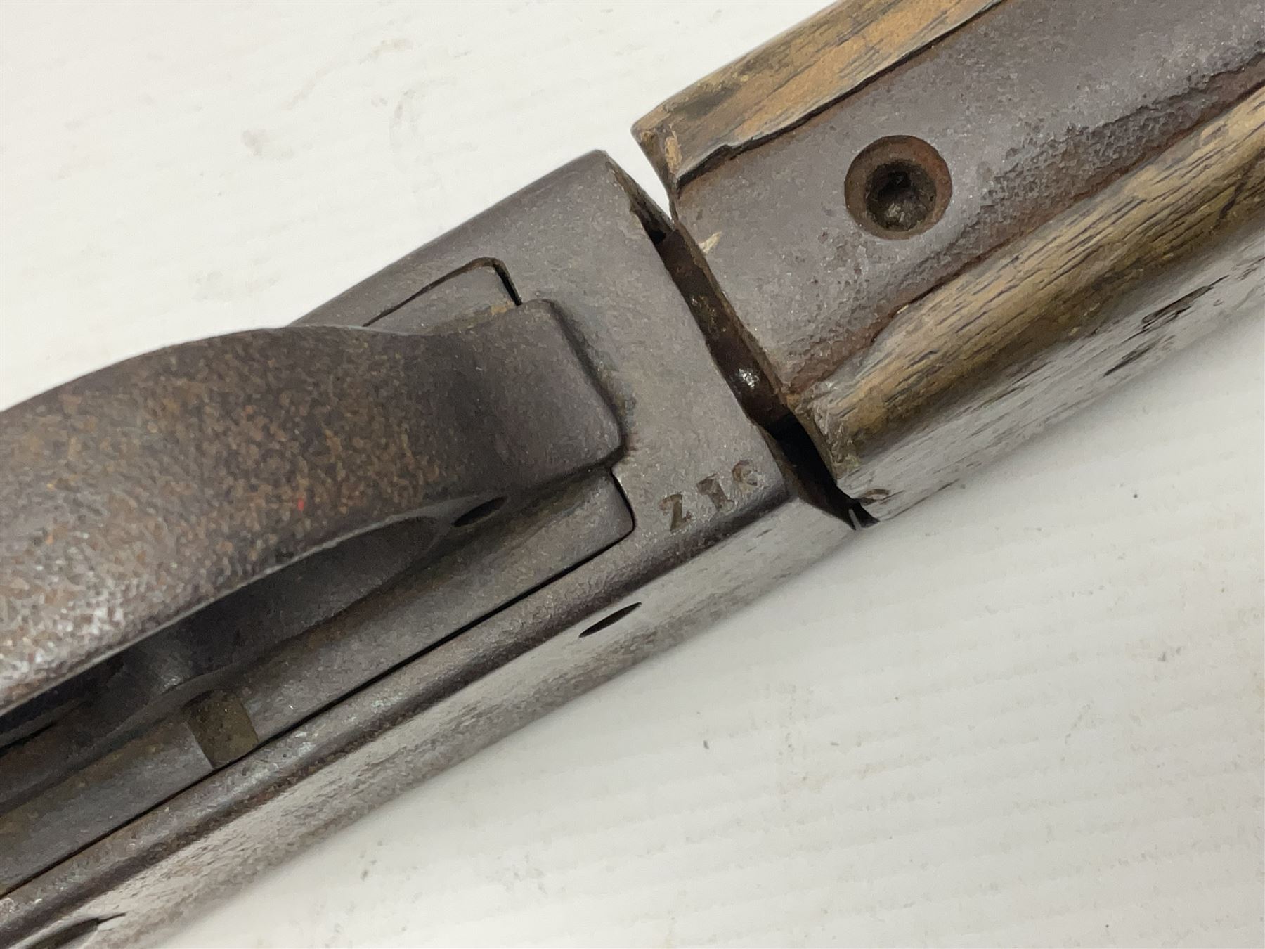 RFD ONLY AS NOT NITRO OR BLACK POWDER PROOFED - two late 19th century Martini Henry .303 carbines in poor condition for spares or repair, no visible numbers (2)