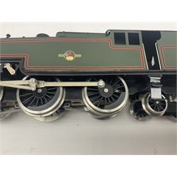 Ace Trains '0' gauge - limited edition E8 Stanier 2-6-4 tank locomotive No.42546 in late BR passenger green with final totem; for two or three rail running; boxed with original packaging and instructions in outer delivery box
