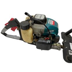 Makita HTR5600 22-inch petrol hedge trimmer and Flymo TL KT12ADV Kawasaki 2 stroke engine petrol hover lawnmower. - THIS LOT IS TO BE COLLECTED BY APPOINTMENT FROM DUGGLEBY STORAGE, GREAT HILL, EASTFIELD, SCARBOROUGH, YO11 3TX