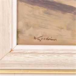 Walter Goodin (British 1907-1992): North Landing Flamborough, oil on board signed 60cm x 74.5cm