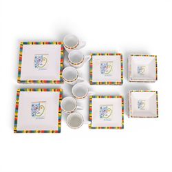 Succession Picasso The Heart pattern dinner service circa 2005, comprising eight dinner pl...