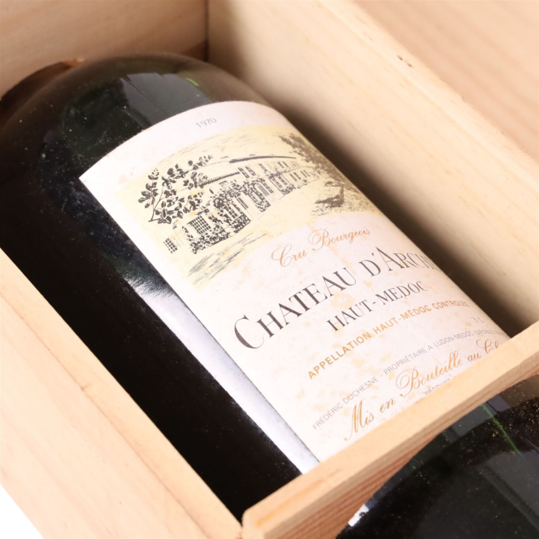 Chateau D'Ache, 1970, Haut Medoc, double magnum, 3l unknown proof   