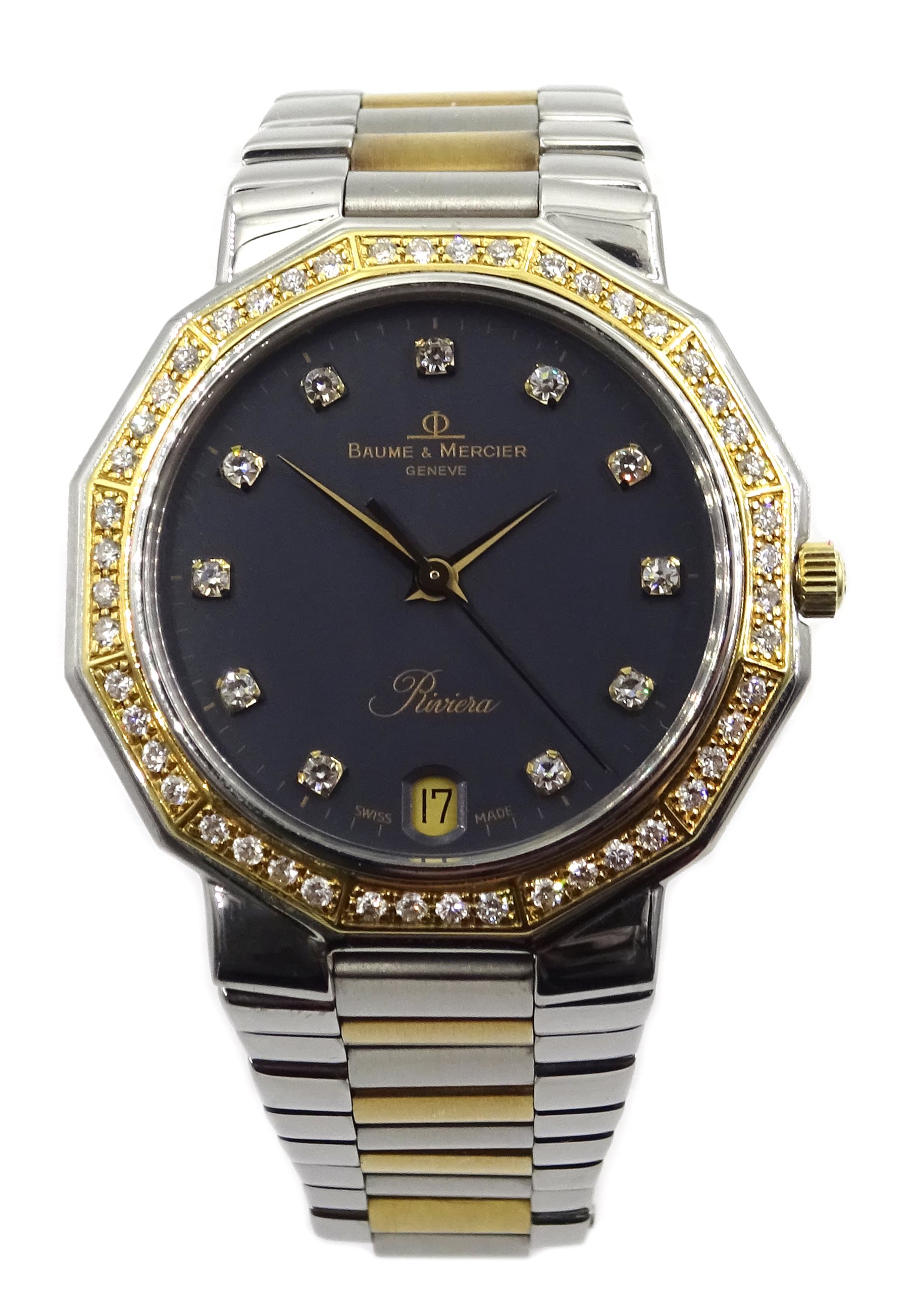 Baume mercier on sale riviera diamond