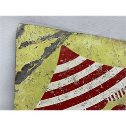 Northern Dairies Ice Cream aluminium advertising sign, W76cm H50cm