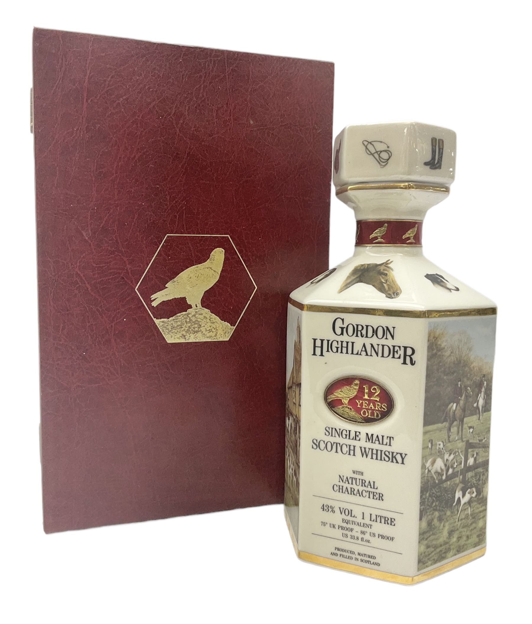 ＧORDON HIGHLANDER 1000ml 58度 Gordon Highlander Single Malt Scotch whisky | Antiques