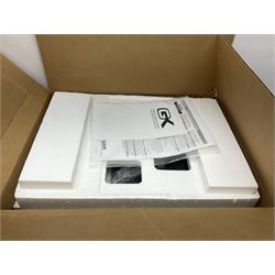 Gallien Krueger MB Fusion 800 amplifier still in factory packaging and delivery box; with additional RFB-111 remote foot controller