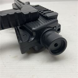 Gamo MP-9 .177 cal. semi-auto blowback pellet/BB CO2 gun, serial no.14J39179, L30cm; on original box with accessories and paperwork  NB: AGE RESTRICTIONS APPLY TO THE PURCHASE OF AIR WEAPONS.