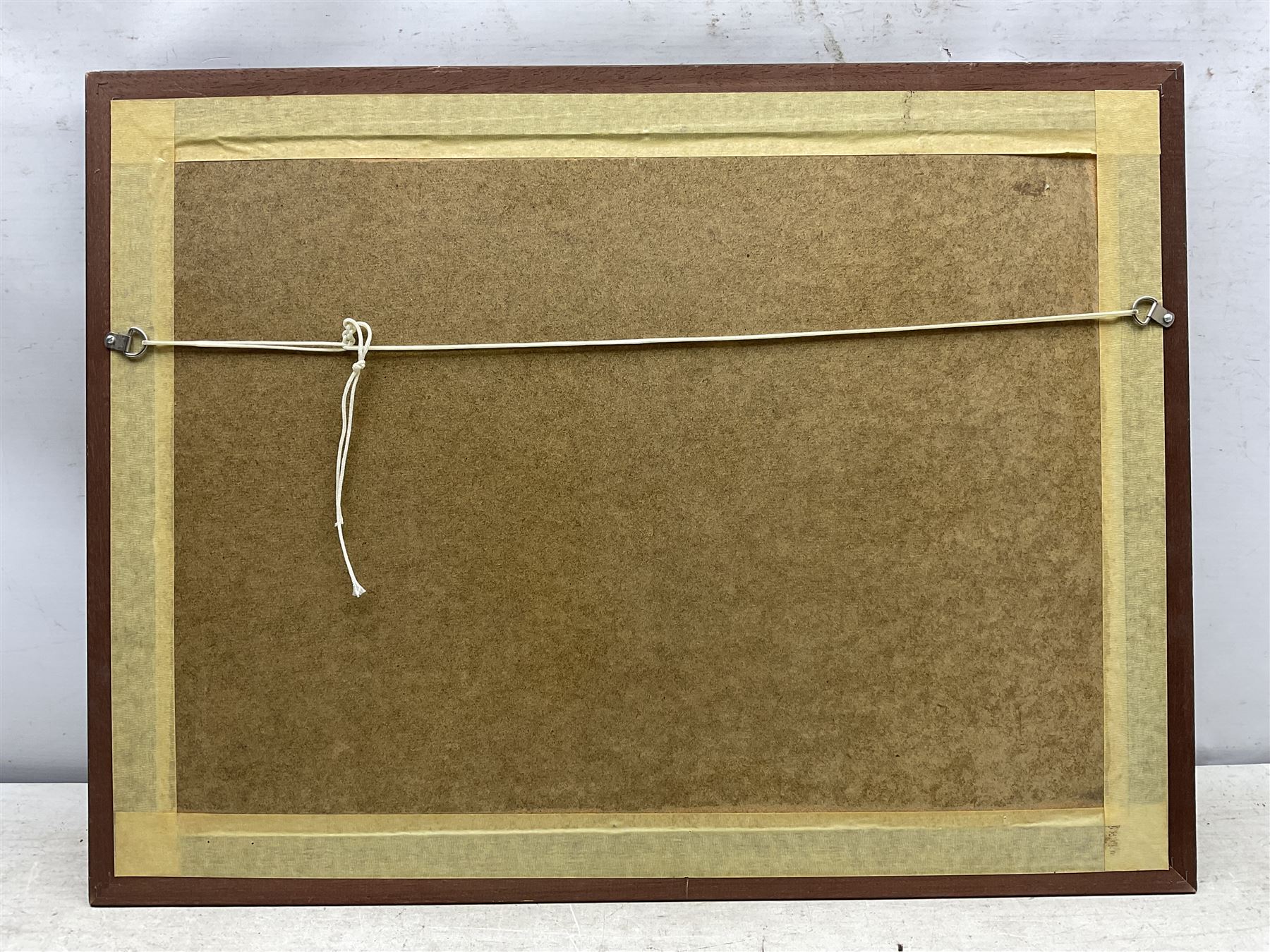 John Naylor (British 1960-): Two Ducks, pastel signed and dated '87, 26cm x 43cm 