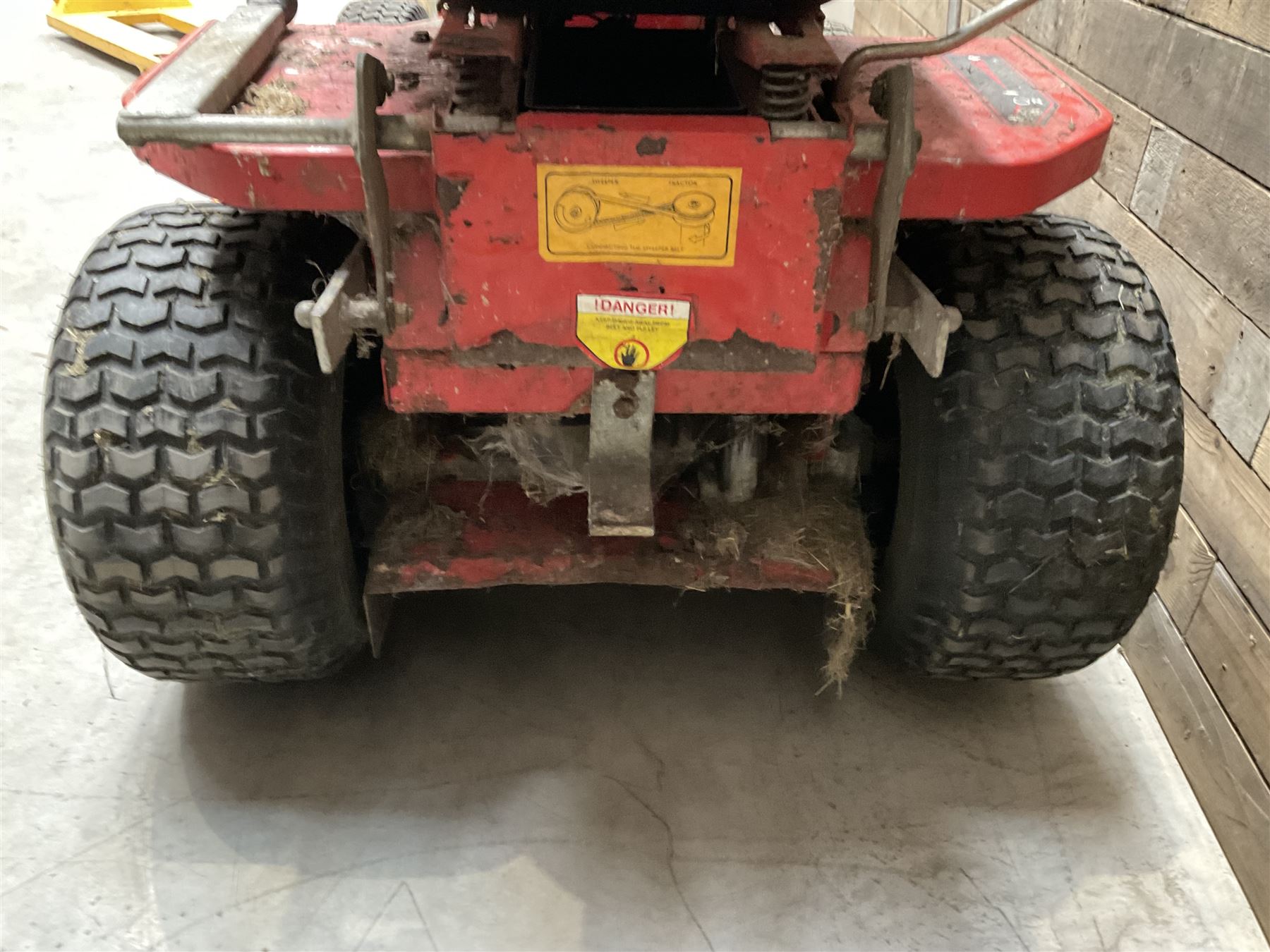 Countax K18 Twin ride on lawnmower 42” cut, with trailer and attachment 