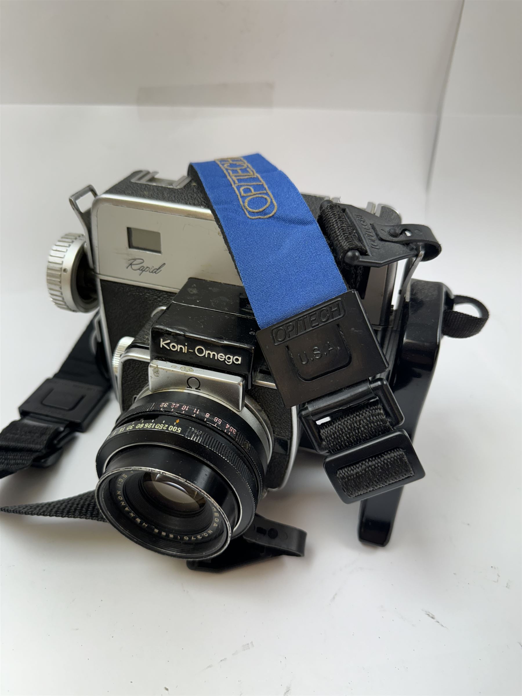 Konica Koni-Omega Rapid medium format rangefinder camera