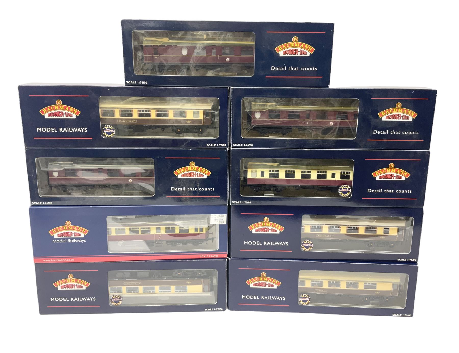 Bachmann Branch Line 00 Gauge Coaches To Include MK1 Corridor SK 