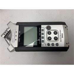 Edirol by Roland boxed 24 bit 96kHz wave MP3 recorder, boxed Rode microphone and Logitech keyboard and mouse etc