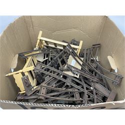 Hornby track together with Dinky Super toys, Corgi Major toys etc 