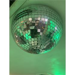 Disco Equipment - Denon DN-1800F, CDM8.4 mixing decks, Adastra power amplifier USA370, Crown LPS 800 amplifier, two EV 300 watt SX200 speakers, four Lanta disco lights, two Polaris lights, Skytec laser light, two APart 6W speakers- LOT SUBJECT TO VAT ON THE HAMMER PRICE - To be collected by appointment from The Ambassador Hotel, 36-38 Esplanade, Scarborough YO11 2AY. ALL GOODS MUST BE REMOVED BY WEDNESDAY 15TH JUNE.