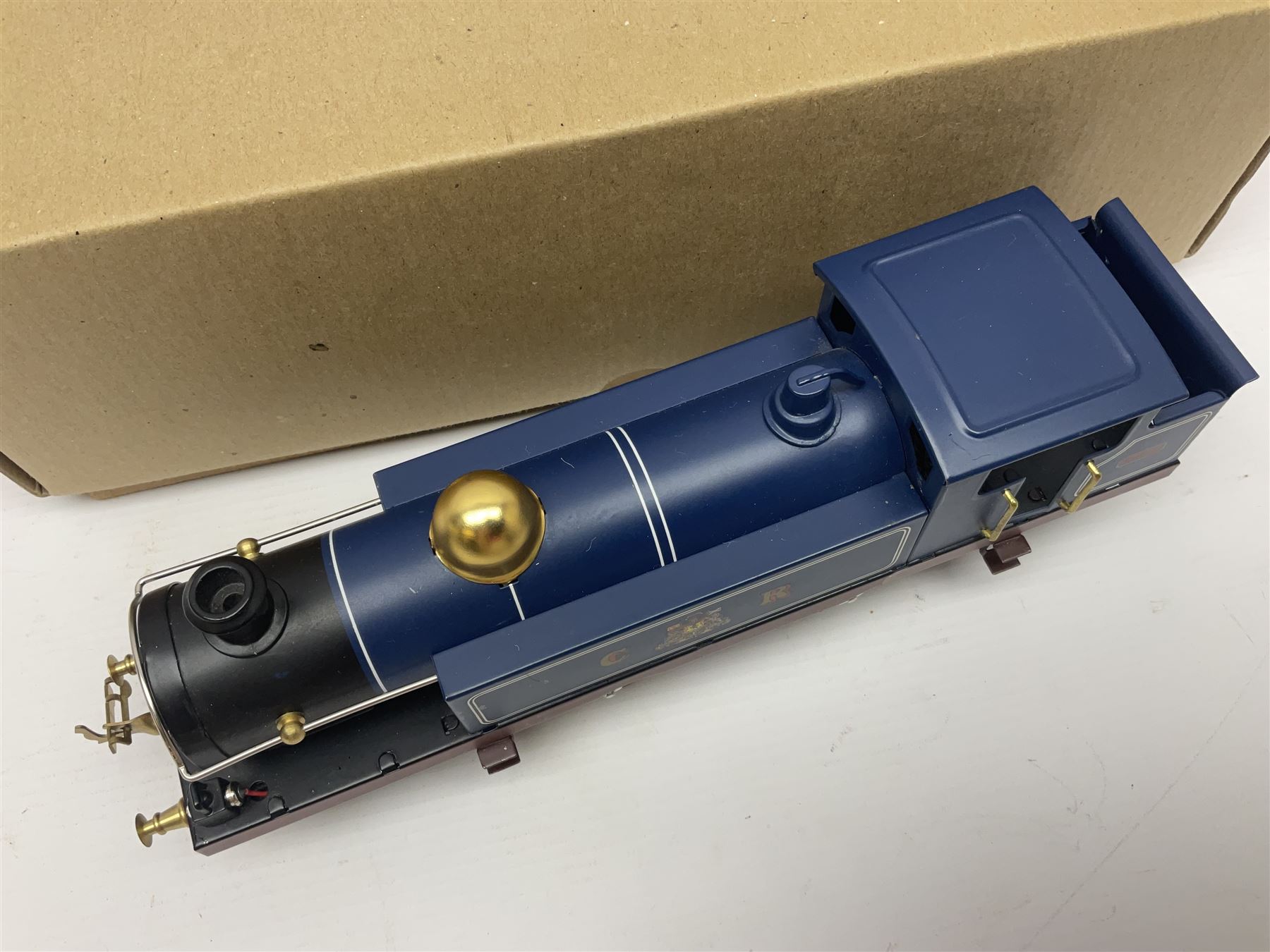 Ace Trains '0' gauge - C1/CR Caledonian Railway 4-4-4 tank locomotive; in plain brown box with Ace Trains labels and packaging