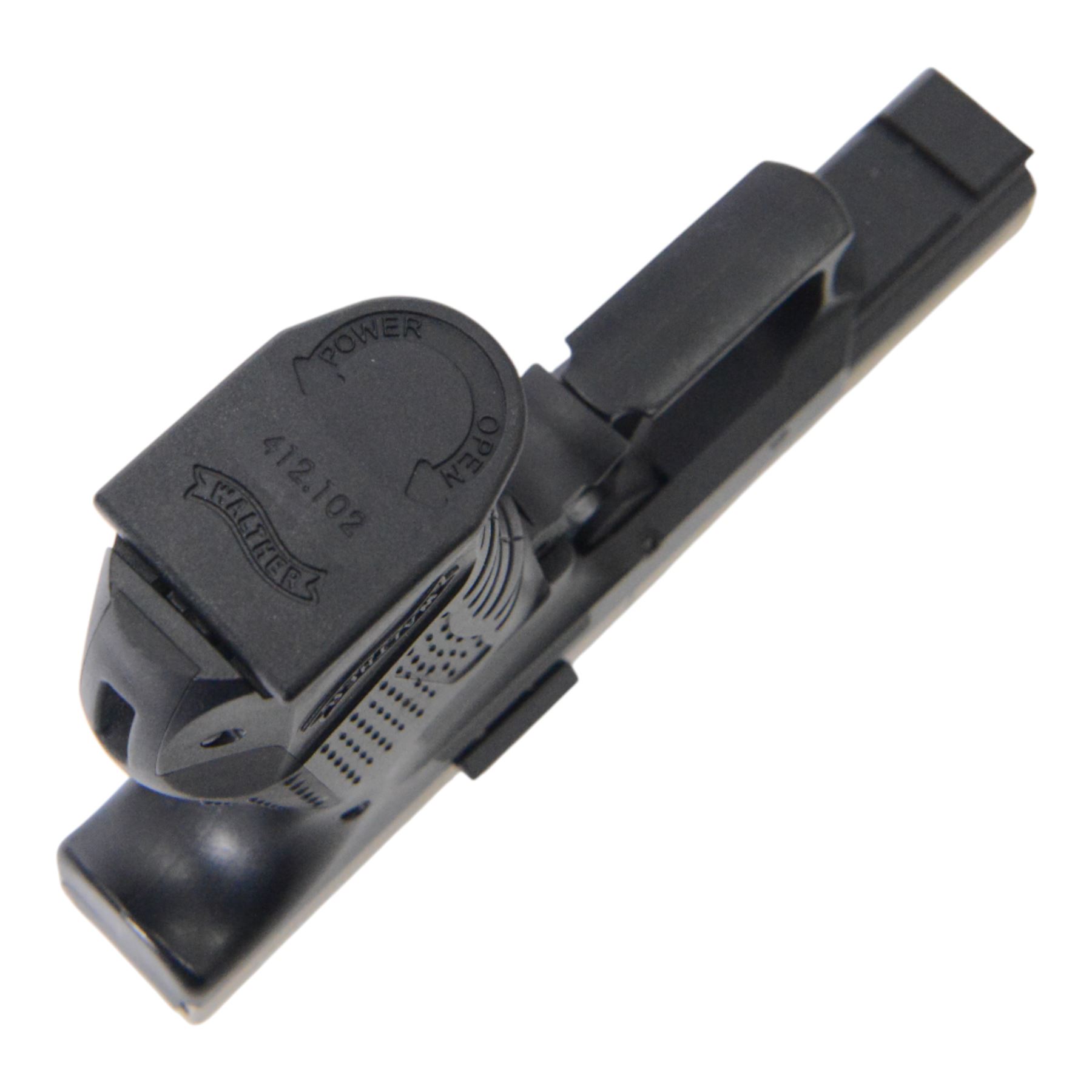 Walther CP99 air pistol, serial no J50295837,  together with Grizzly Win Mag Jr. air pistol and one other air pistol 