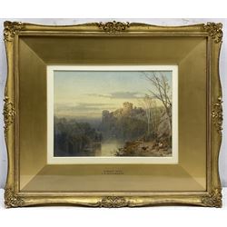 Thomas Miles Richardson Jnr. (British 1813-1890): 'Bothwell Castle', watercolour signed and dated 1878, titled on the original slip 19cm x 26cm 
Provenance: private collection, purchased James Alder Fine Art, Hexham; with Peter Francis Auctioneers 24th February 2016 Lot 177
