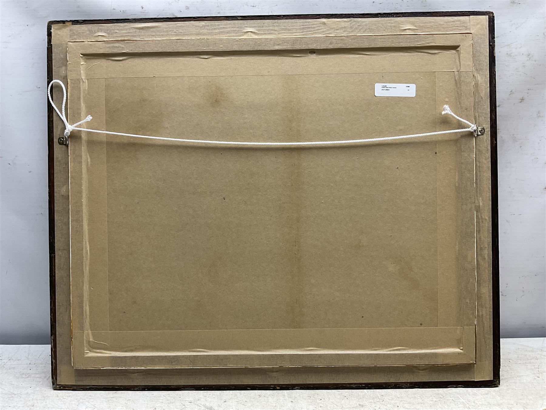 Manner of Rosemary Sarah Welch (British 1946-): Shire Horses Grazing, watercolour unsigned 26cm x 36cm 