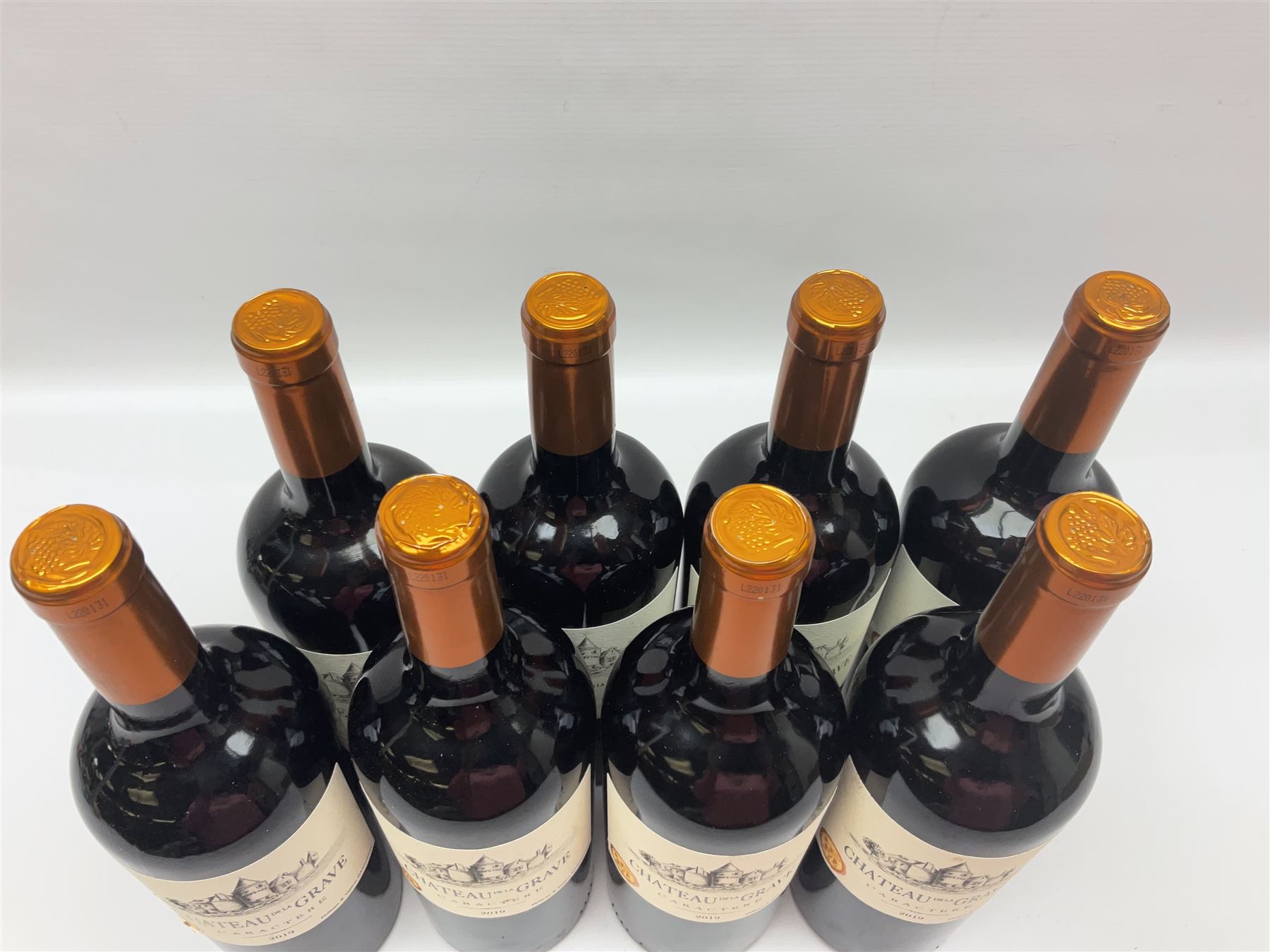 Château de la Grave ‘Caractère', 2019, Côtes de Bourg, 750ml, 14% vol, eight bottles 