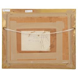 Walter Linsley Meegan (British c1860-1944): Whitby Harbour from Upgang by Moonlight, oil on canvas signed and dated 1878, 33cm x 43cm 
Provenance: private collection, purchased David Duggleby Ltd 25th March 2023 Lot 79; Meegan was the  maternal great-grandfather of the original vendor.