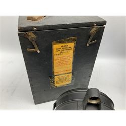 WW2 Air Ministry Bubble Sextant Mk. IXA 6B/218 No.561/44 in original box; and Air Ministry Lamp Signalling Type 