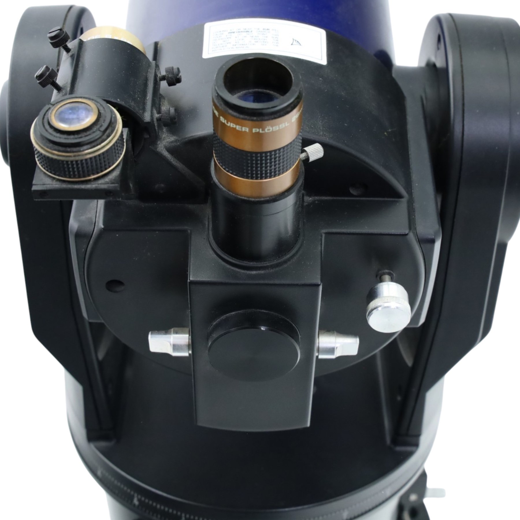 Meade ETX-125 telescope, reflector telescope with tripod, Autostar controller and seven eyepieces, contained in a Meade flight case